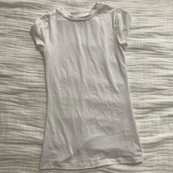 White Basic Tee - Picture 1 of 3